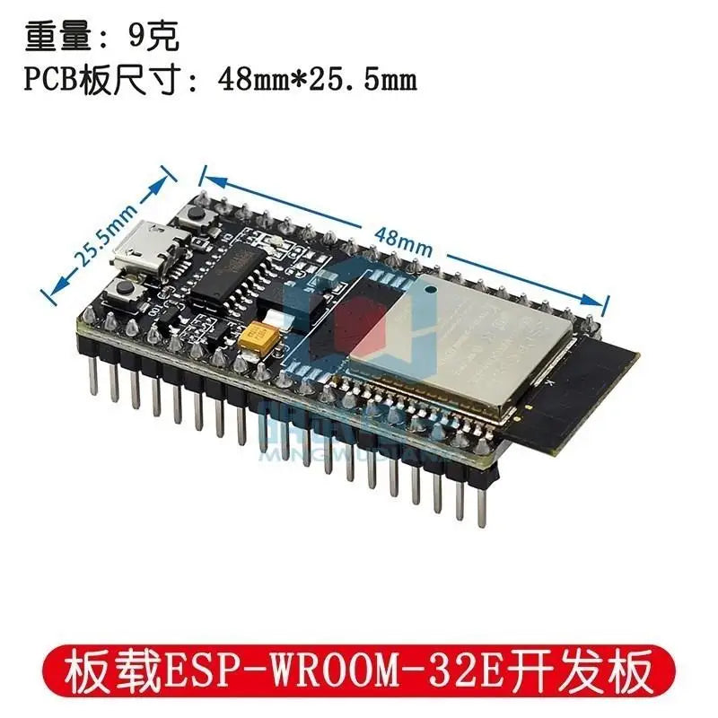 Custom ESP32/ESP-32S Development Board NodeMCU-32S CH340 MICRO USB WiFi+For Bluetooth UltraLow Power Consumption Dual Core ESP32-WROOM