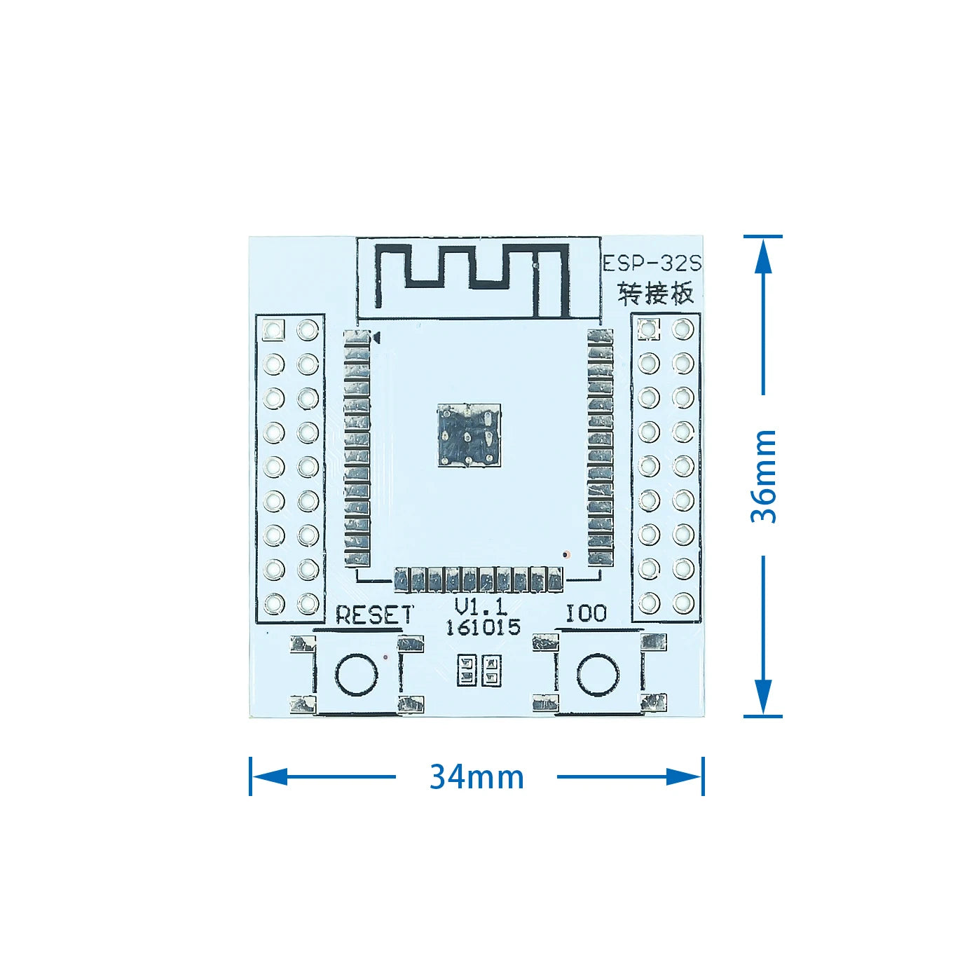 Custom ESP32 ESP32S Wireless WIFI For Bluetooth Module For Adapter Board Pinboard Convertor Module ESP-32 ESP-32S