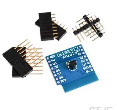 Custom ESP8266 D1 Mini Pro WiFi NodeMcu Data Logger Shield DS1307 Battery 0.66 OLED DC Power Buzzer V1.0.0 Dual Base for WeMos DIY Kit