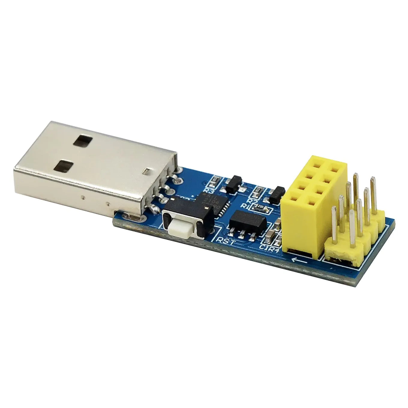 Custom ESP8266 ESP-01/ESP-01S WIFI Module Adapter Download Debug FOR ST-Link Kit IDE USB to ESP8266 ESP-01s DIY Kit for Arduino