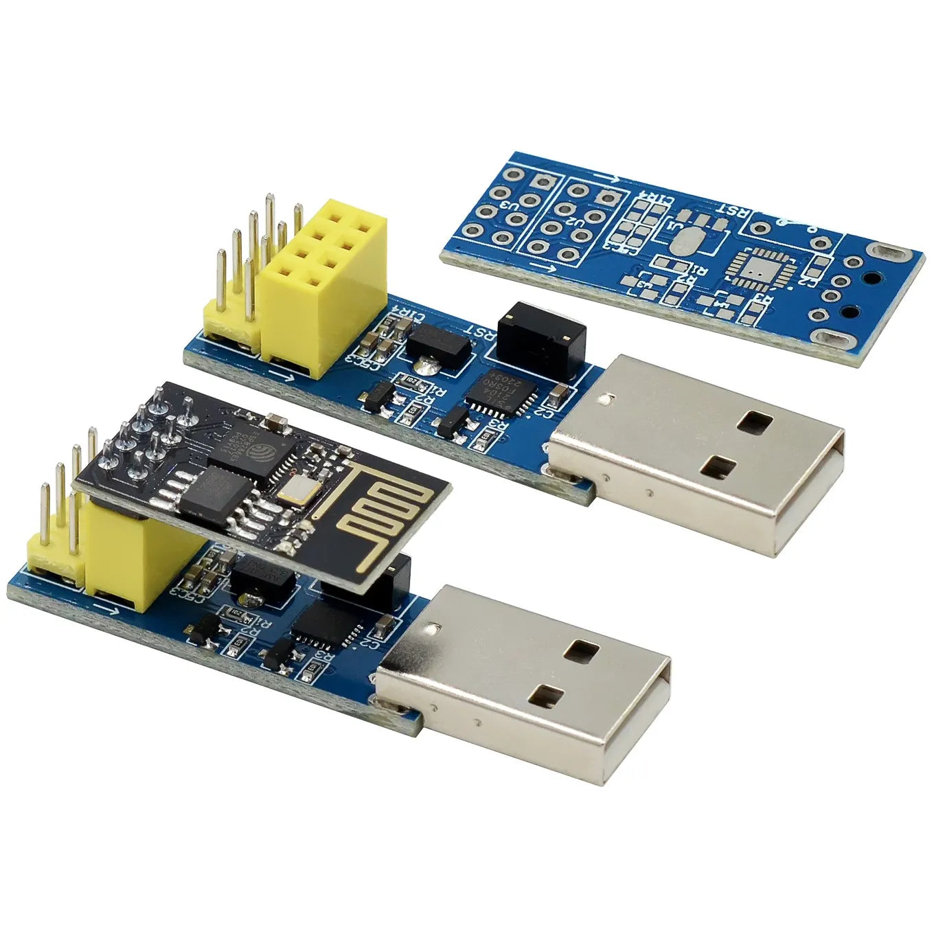 Custom ESP8266 ESP-01/ESP-01S WIFI Module Adapter Download Debug FOR ST-Link Kit IDE USB to ESP8266 ESP-01s DIY Kit for Arduino