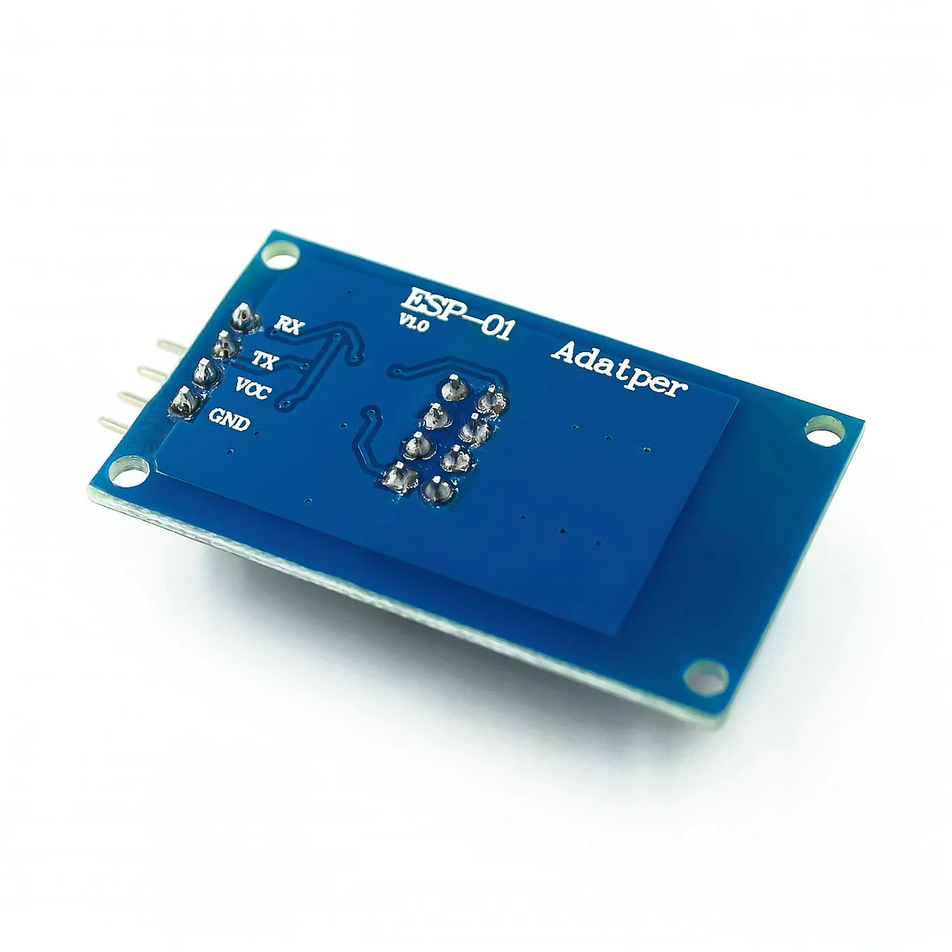 Custom ESP8266 ESP-01 Serial WiFi Wireless Adapter Module 3.3V 5V Esp01 Breakout PCB Adapters Compatible For Arduino