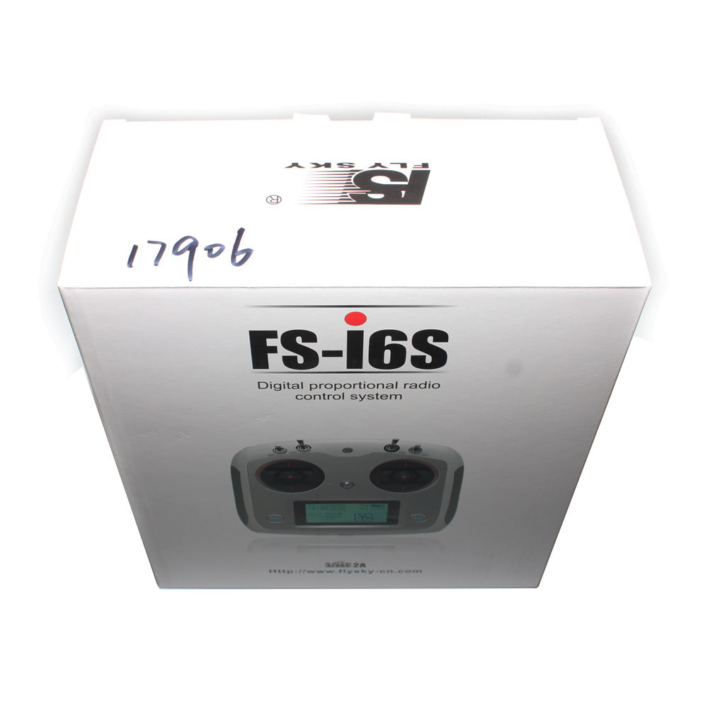 Custom F17906 FS-i6S 2.4G 10CH AFHDS Touch Screen Transmitter + FS-iA6B 6CH Receiver + Mobile Holder Self Center Throttle Mode