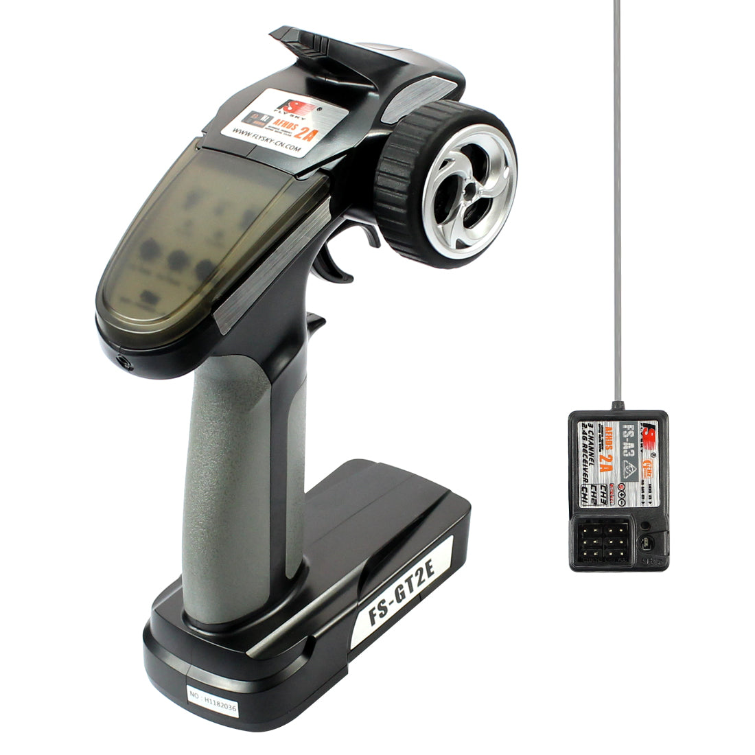 Custom FS-GT2E AFHDS 2.4G 2CH Transmitter & FS-A3 Receiver Remote Control System RC Boat Car Accessory Spare Parts F20432