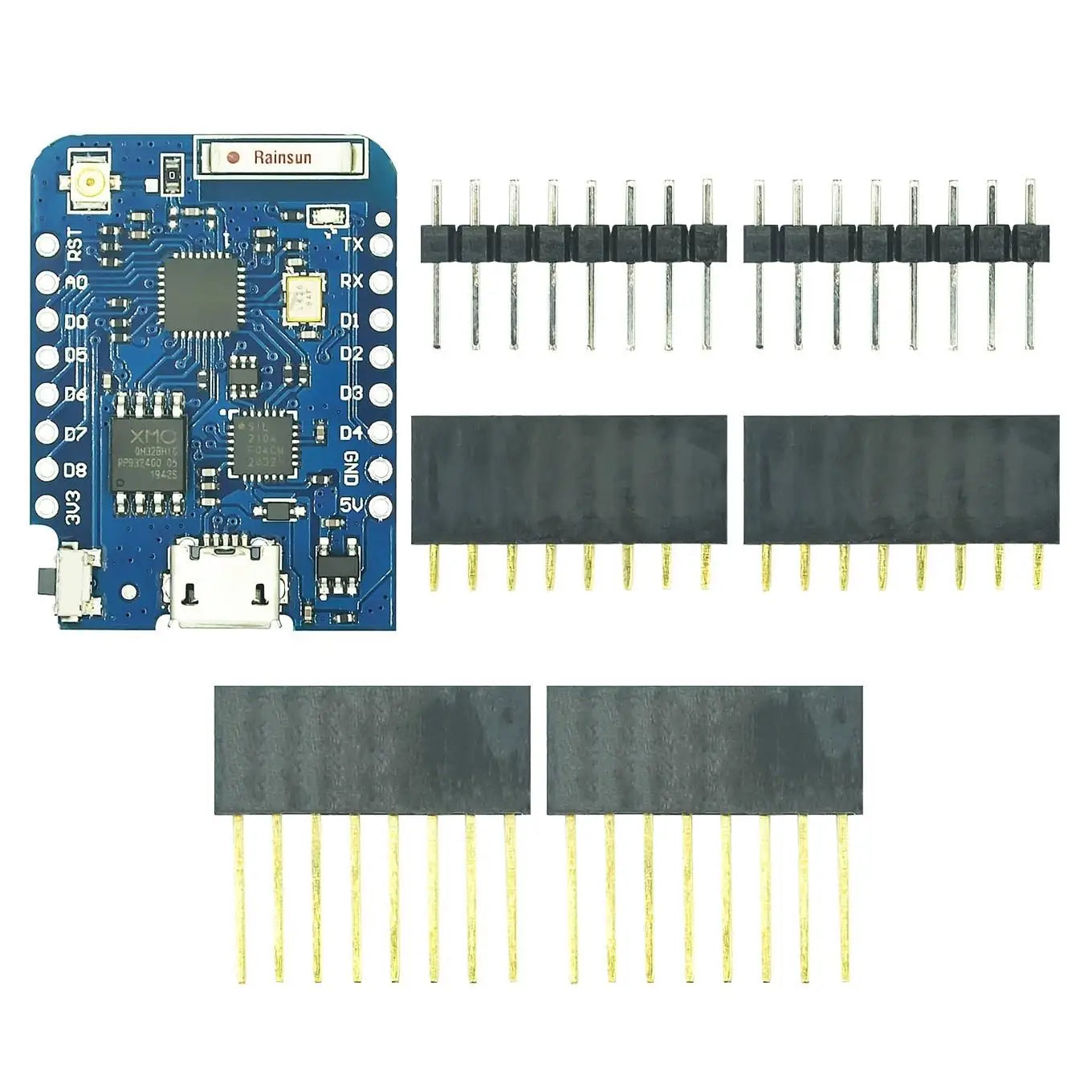 Custom D1 Mini Pro Bytes External Antenna Connector NodeMCU Based ESP8266 ESP-8266EX CP2104 WIFI Development Board Micro USB
