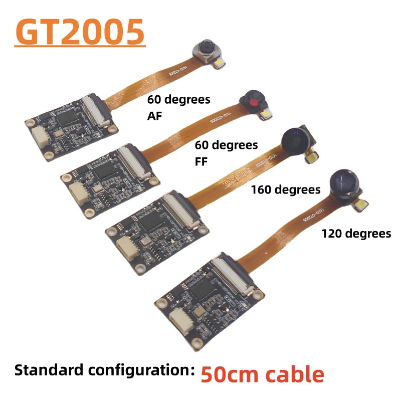 Custom GT2005 module with flash 2 megapixel fixed focus USB drive free laptop industrial computer camera module