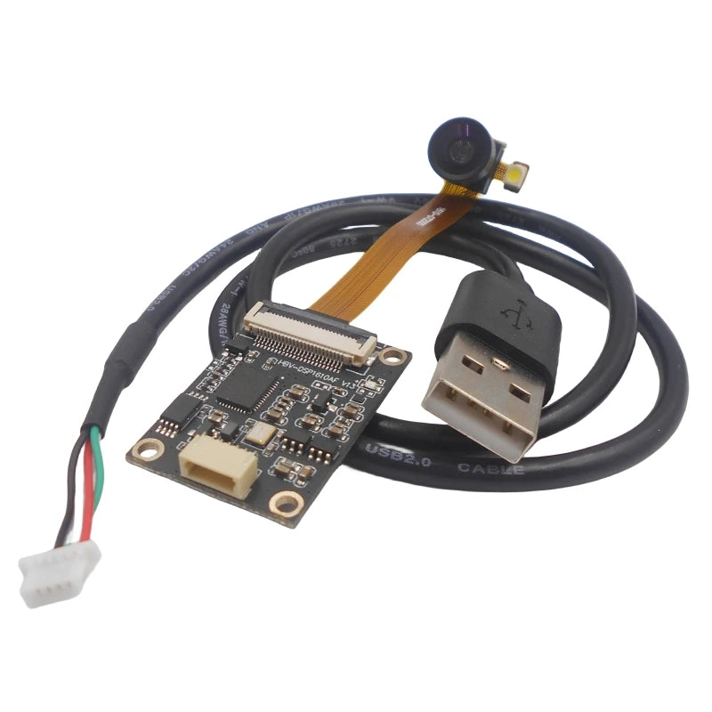Custom GT2005 module with flash 2 megapixel fixed focus USB drive free laptop industrial computer camera module