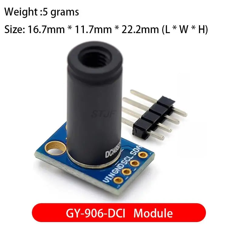 Custom GY-906-BAA/BCC MLX90614ESF New MLX90614 Contactless Temperature Sensor Module Compatible MLX90614-DCI