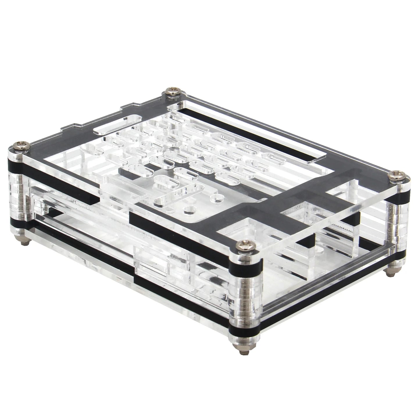 Custom Pi 5 Case Acrylic Enlosure Shell for Pi 5 4GB/8GB
