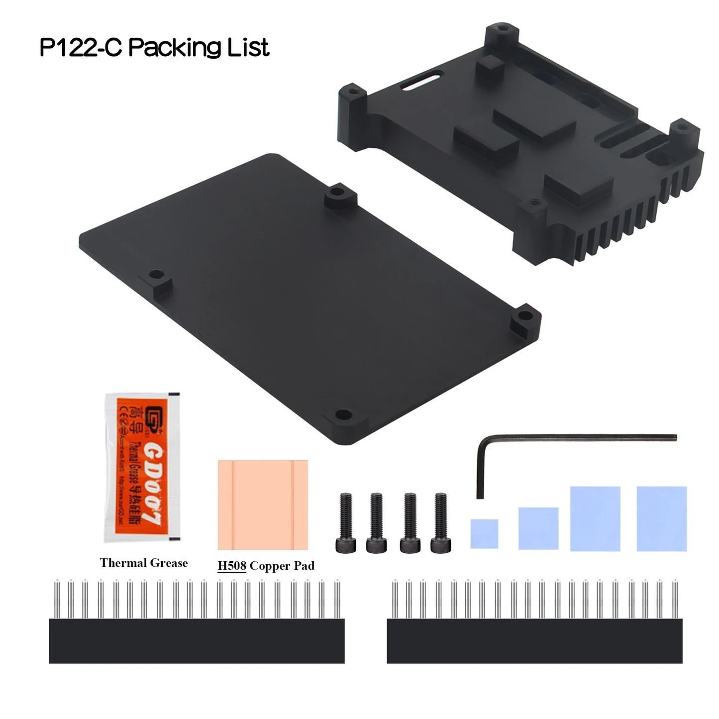 Custom Pi 5 Case | Passive Cooling| Aluminum Alloy Armor Shell Enclosure for Pi 5