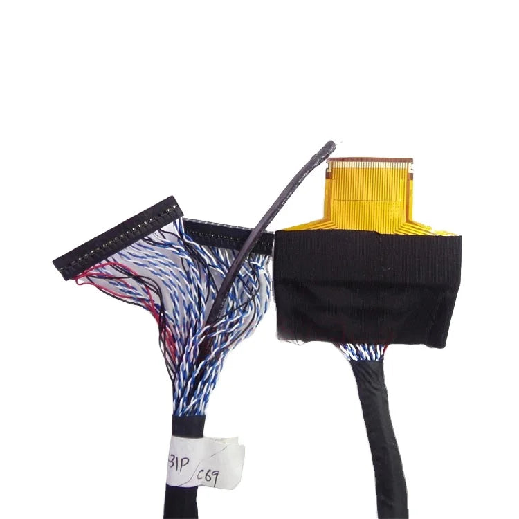 Custom Lonten For LTF550HQ03 2ch 8-bit 82 pins LVDS Cable PF050-C82B-C35 FPC 82Pin Single 8 Cable For LCD Universal controller v56 v29 Manufacturer