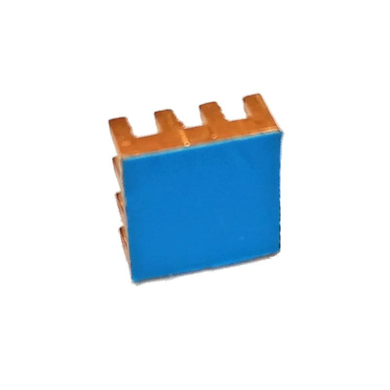 Custom 3pcs Pure Copper Mini Heat Sink Memory RAM Adhesive Back Cooling For VGA DDR MOS GPU IC Chipset Radiator Cooler Heatsink 9x9x4mm Manufacturer