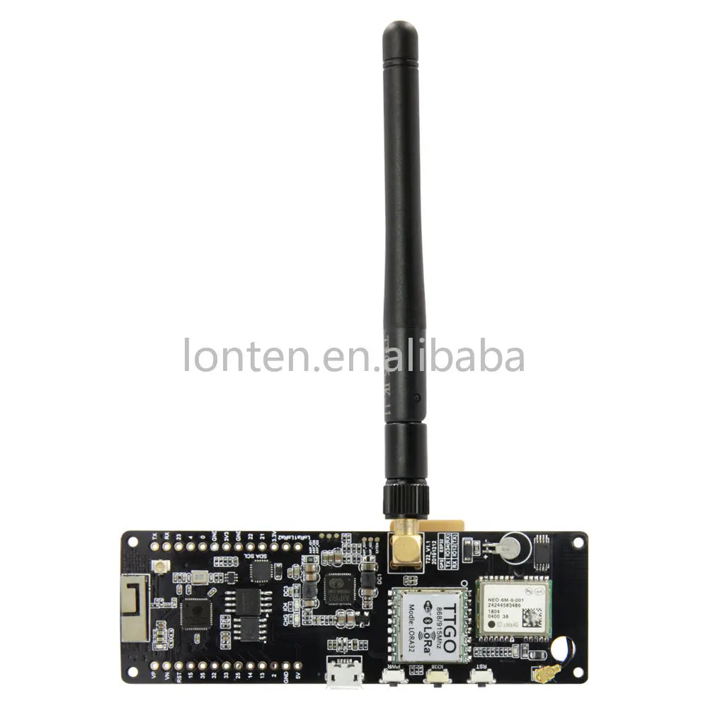 Custom TTGO T-Beam V1.1 LoRa ESP32 Development Board WiFi BT Module GPS NEO-6M SX1278 433Mhz SX1276 868Mhz 915Mhz 923Mhz Manufacturer