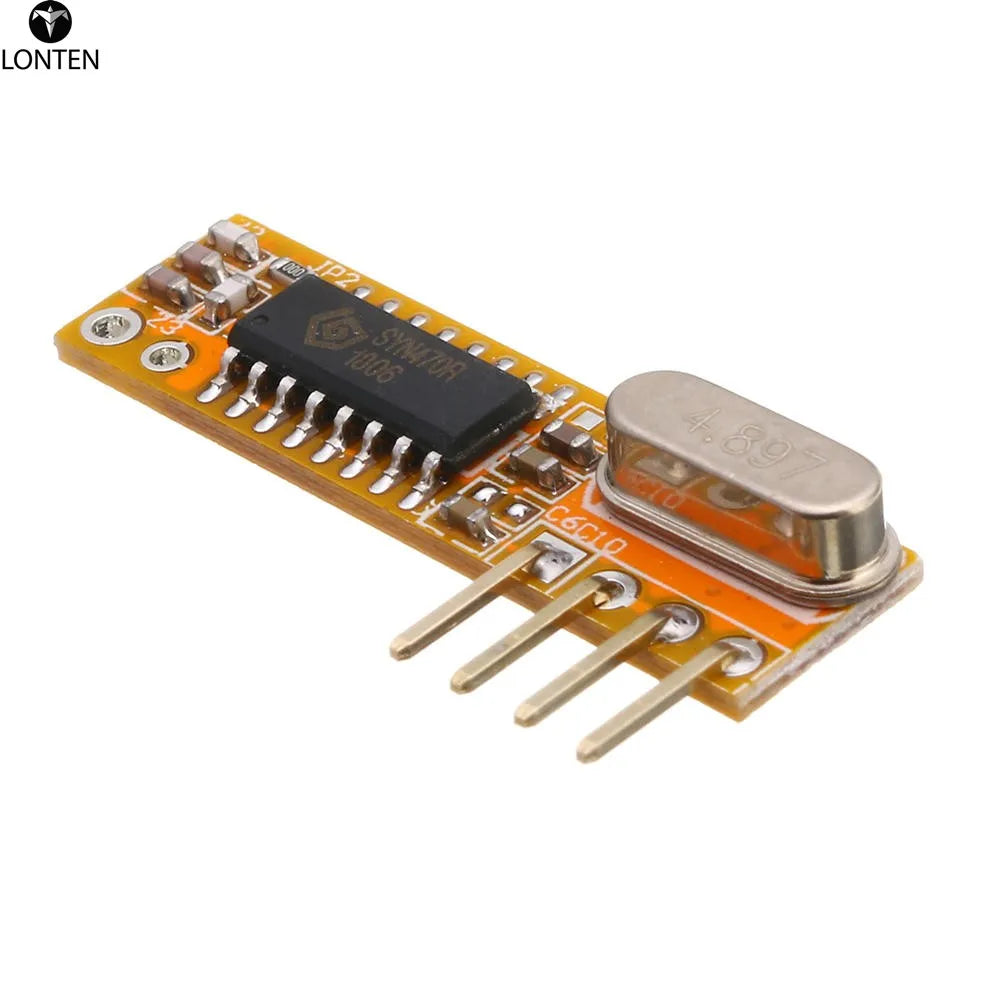 Custom High Quality OEM android board printed circuit board pcb assembly RXB12 315Mhz/433Mhz Superheterodyne Wireless Receiver Module Manufacturer