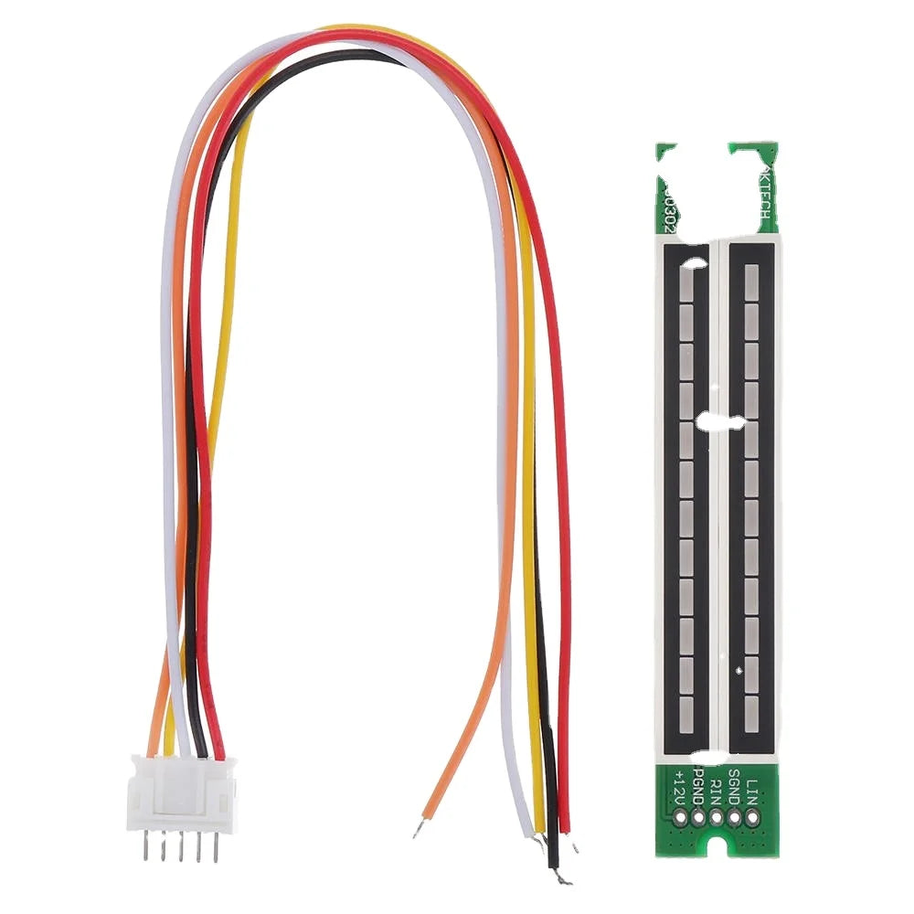 Custom Lonten Assembled Dual 12 Stereo Level Indicator Follow the Music Variation Kit for Power Amplifiers Manufacturer