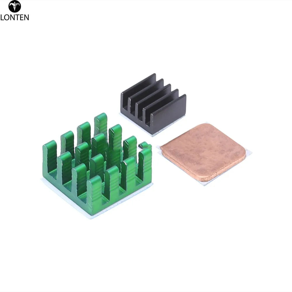 Custom Lonten Raspberry Pi Headsink Aluminum Copper Cooling Modle Kit for Raspberry Pi 3/2/3B + Heat sink for Raspberry Pi 3 Cooling Manufacturer