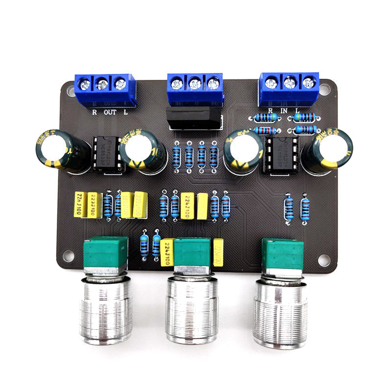 Custom Dual NE5532 Tone Stereo Preamplifier Board Audio HiFi Amprifier Equalizer Preamp amplifier board pcb assembly