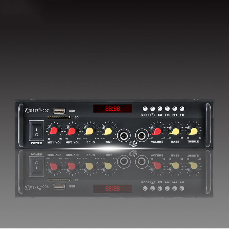 2*60W FM Mp3 Player Audio Power AMP HiFi Class AB Digital Mp3 Decoder Equalizer Home Car audio Amplifier board pcb assembly Customize