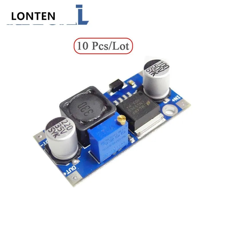 Custom China Manufacture circuit board, pcb& assembly LM2596 DC-DC Adjustable Step Down Power Supply Module Manufacturer