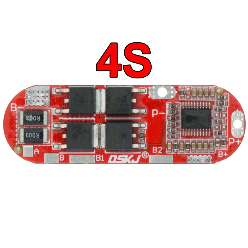 Custom BMS 1S 2S 10A 3S 4S 5S 25A Bms 18650 Li-ion Lipo Lithium Battery Protection Circuit Board Module Pcb Pcm 18650 Lipo Bms Charger Manufacturer