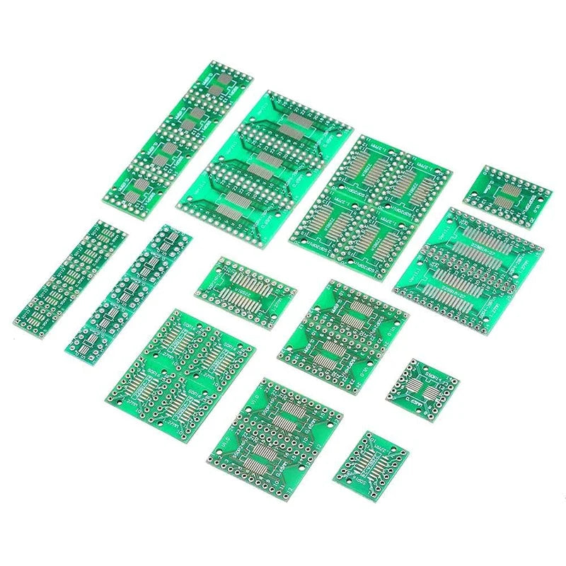 Custom Lonten NEW 35Pcs 7 Values Each 5 PCB Board Kit SMD Turn To DIP SOP MSOP SSOP TSSOP SOT23 8 10 14 16 20 24 28 SMT To DIP Manufacturer