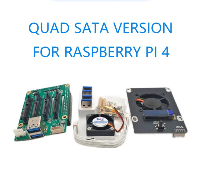 Custom Custom PCB Dual/four SATA for raspberry PI 4 or Raspberry PI 3/3B+ PCBA circuit MANUFACTURER USB PCBA Manufacturer