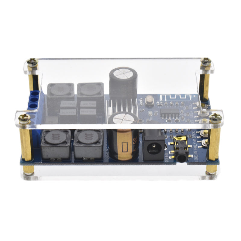 50W*2 Digital Home Audio Amplifier DIY Module with Case DC4.7-27V Dual Channel Stereo Amplifier Board pcb assembly