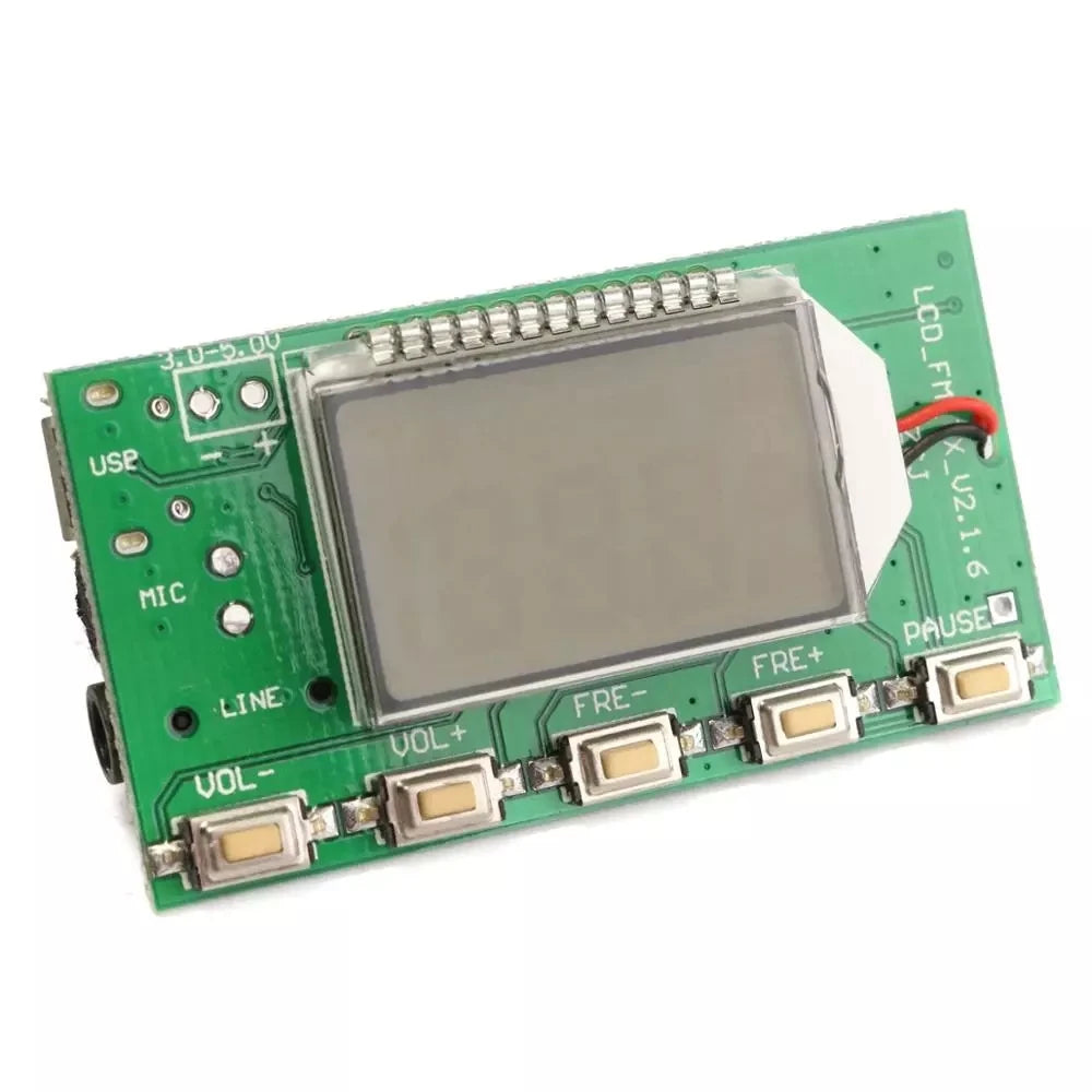 Custom DSP PLL 87-108MHz Digital Wireless Microphone Stereo FM Transmitter Module Board modules Manufacturer