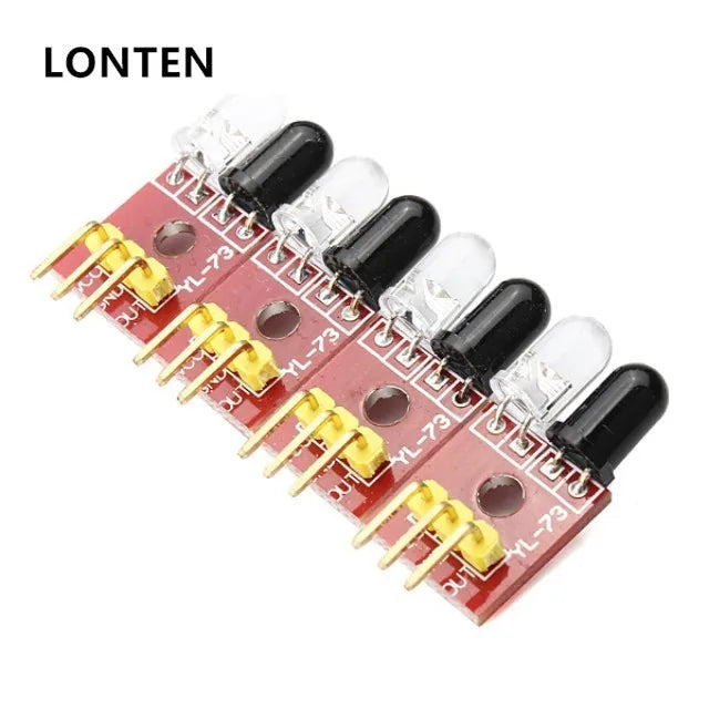 Custom Lonten 4 Channel Infrared Tracking Sensor Module IR Line Patrol For DIY Smart Car Manufacturer