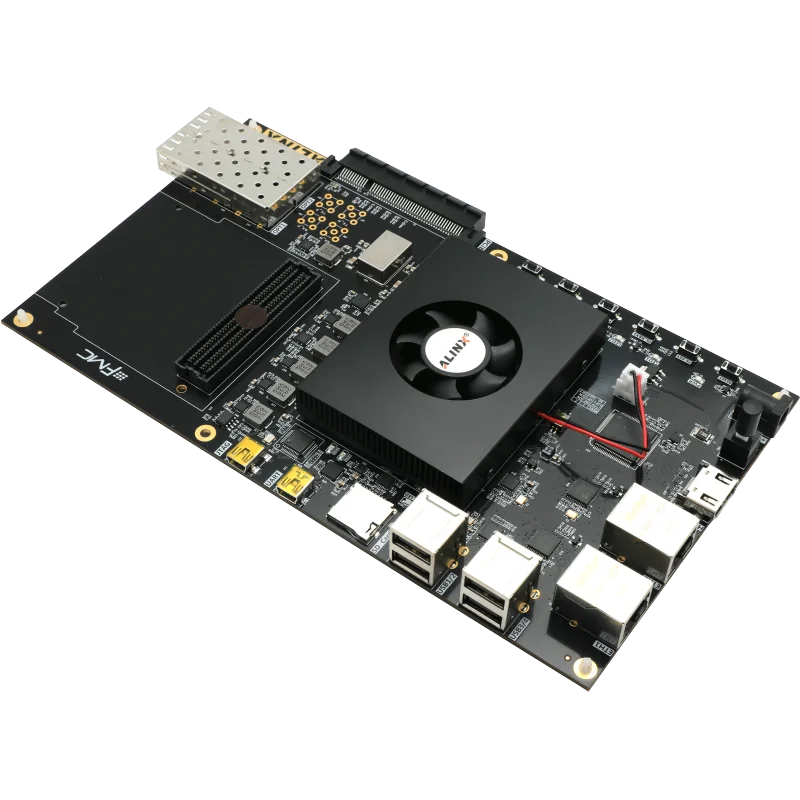 Custom Alinx XILINX FPGA Black Gold Development Board ZYNQ 7035 FMC AX7350 Custom PCB pendant board pcba Manufacturer