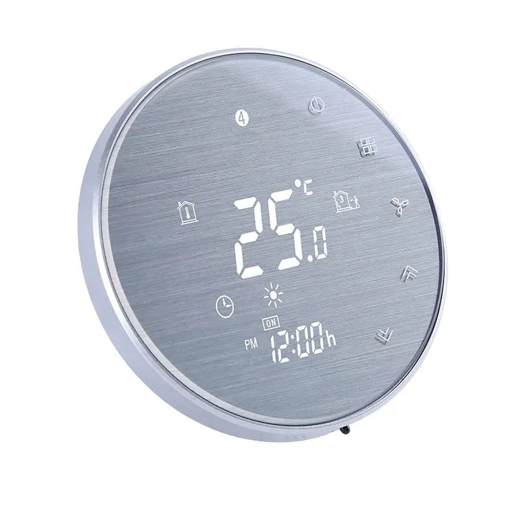 Custom WiFi fan coil programmable controller LCD touch screen digital indoor thermostat TUYA smart thermostat Manufacturer