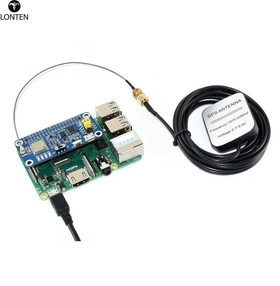 Custom L76X Multi-GNSS HAT for Raspberry Pi Supports GPS BDS QZSS UART interface Manufacturer