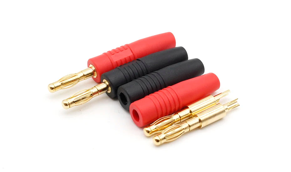 Custom New 4mm Plugs Gold Plated Musical Speaker Cable Wire Pin Banana Plug Connectors Manufacturer