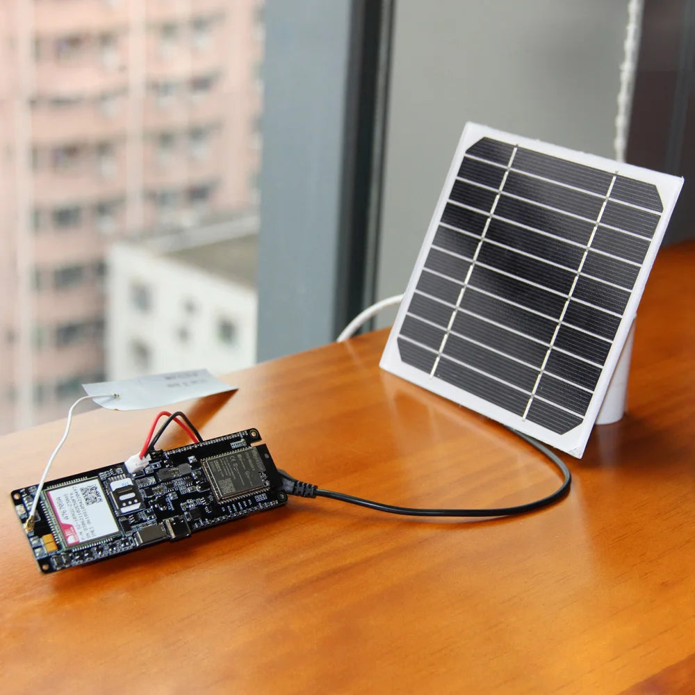 Custom T-SIM-A7670SA Module ESP32 Chip 4G LTE CAT1 ESP32 MCU Support GSM/GPRS/EDGE 18650 Battery Holder Solar Charge Board PCB Manufacturer