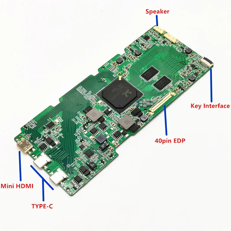 Custom 4K Gravity rotating LCD display module 3840*1100 HD Type-C for Raspberry Pi Computer Temperature Memory Display Cars DIY Kits Manufacturer