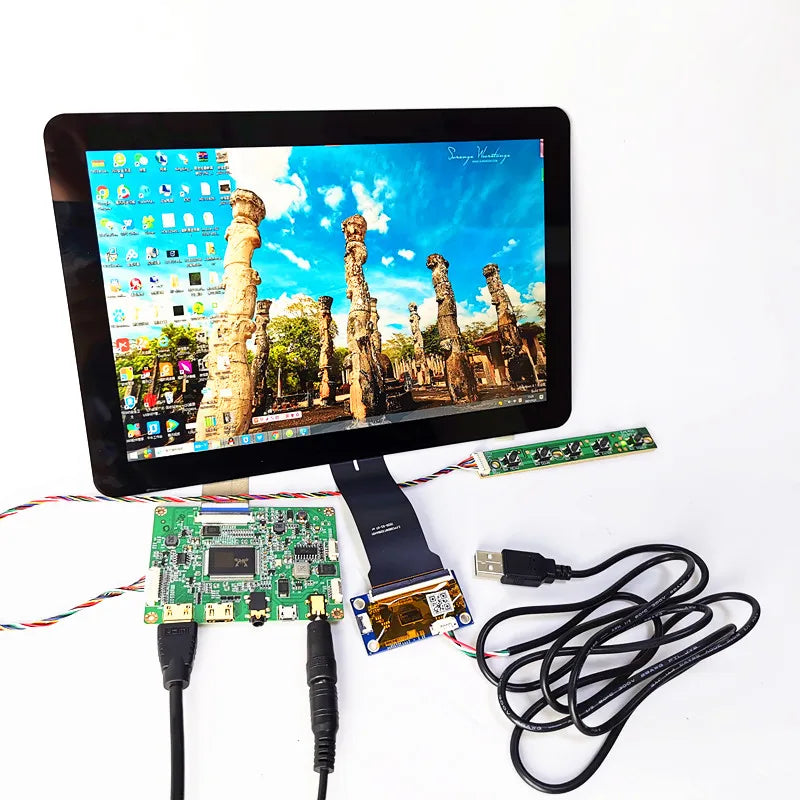 Custom 10 inch 2K display capacitive touch display module kit for Car Raspberry pi 3 pi 4 Android system IPS 2560X1600 LCD panel Manufacturer