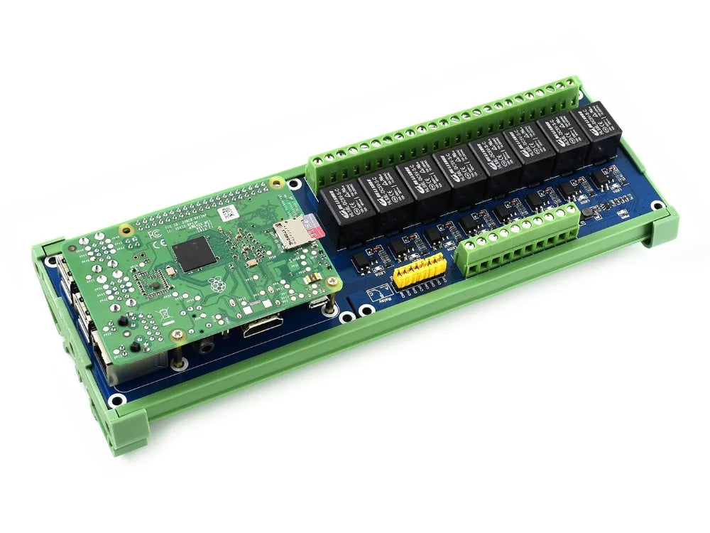 Custom Raspberry Pi Expansion Board 8-ch Relay channelfor Raspberry Pi A+/B+/2B/3B/3B+ Onboard LED Custom PCB usb charge pcba Manufacturer