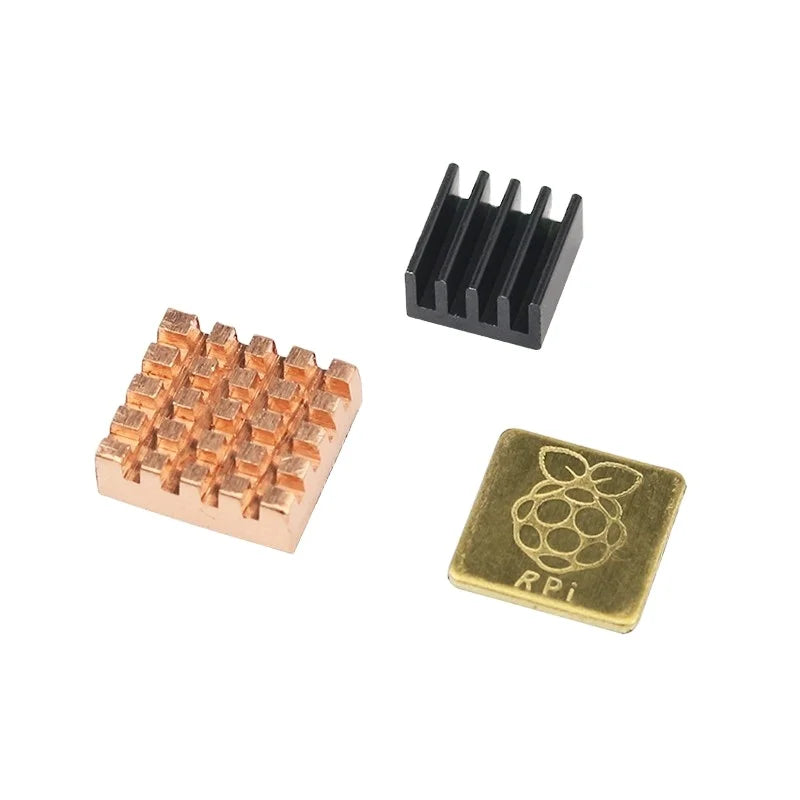 Custom Lonten 3 pcs Raspberry Pi 3 Model B+ Plus Heatsinks Copper / Aluminum Heat Sink Cooling Kit for Raspberry Pi 3/2 Model B Manufacturer