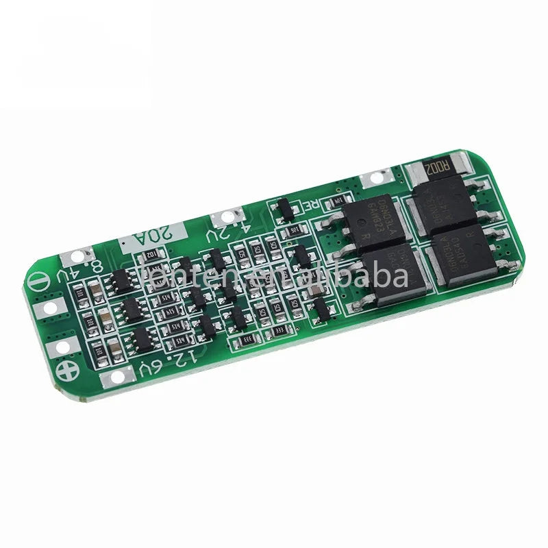 Custom 3S 20A Li-ion Lithium Battery 18650 Charger PCB BMS Protection Board For Drill Motor 12.6V Lipo Cell Module 64x20x3.4mm Manufacturer