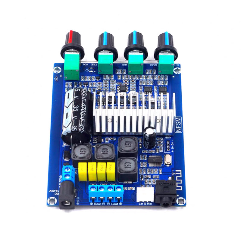 2*50W TPA3116 HIFI Digital Power Subwoofer Amplifier Board Class D 2.0 Channel Amp audio amplifier board pcb assembly Customize