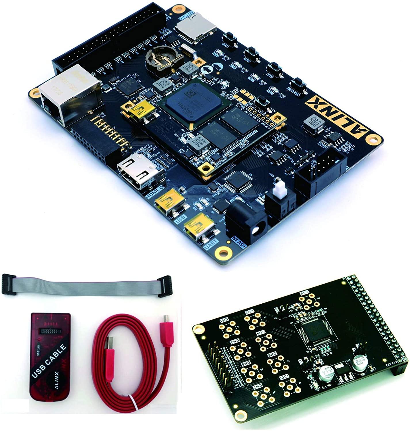 AX7050 Brand XILINX Spartan-7 FPGA Development Platform XC7S50FGGA484 Custom PCB amplifier pcba dmx512 pcba