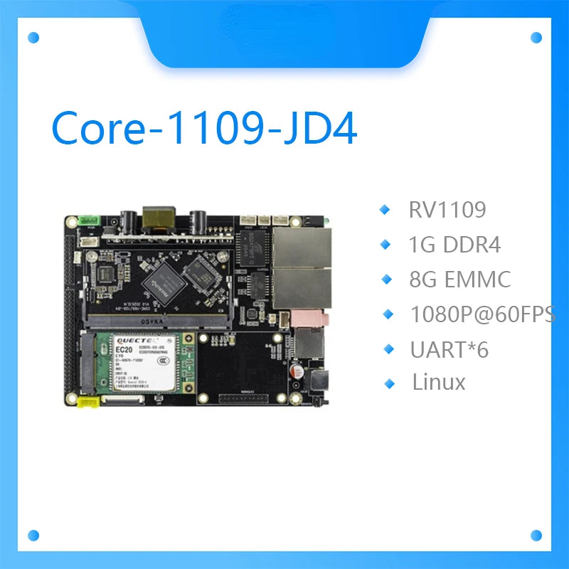 Custom PCBA Core-1109-JD4 High-Performance AI Vision Core Board 1G+8G Development Boards Manufacturer