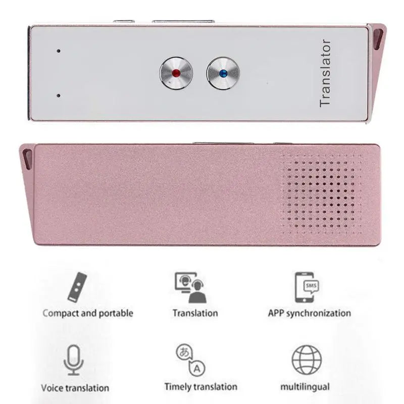 Custom Portable X9 Smart Voice Translator Instant Real Time Translator 40+ Language Translation Speech Translator with Hand Strap Manufacturer