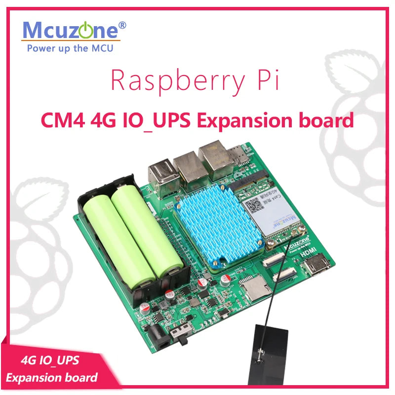 Custom PCBA Raspberry Pi CM4 4G IO_UPS Expansion board 4G LTE CAT4 Raspberry PiManufacturer