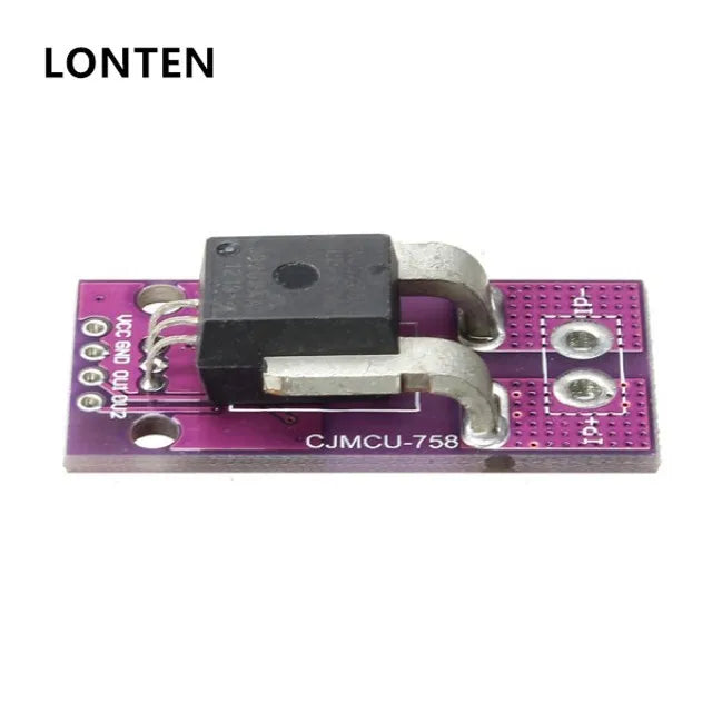 Custom Lonten CJMCU-758 ACS758LCB-050B-PFF-T Linear Current Sensor Hall Current Module For DIY Manufacturer