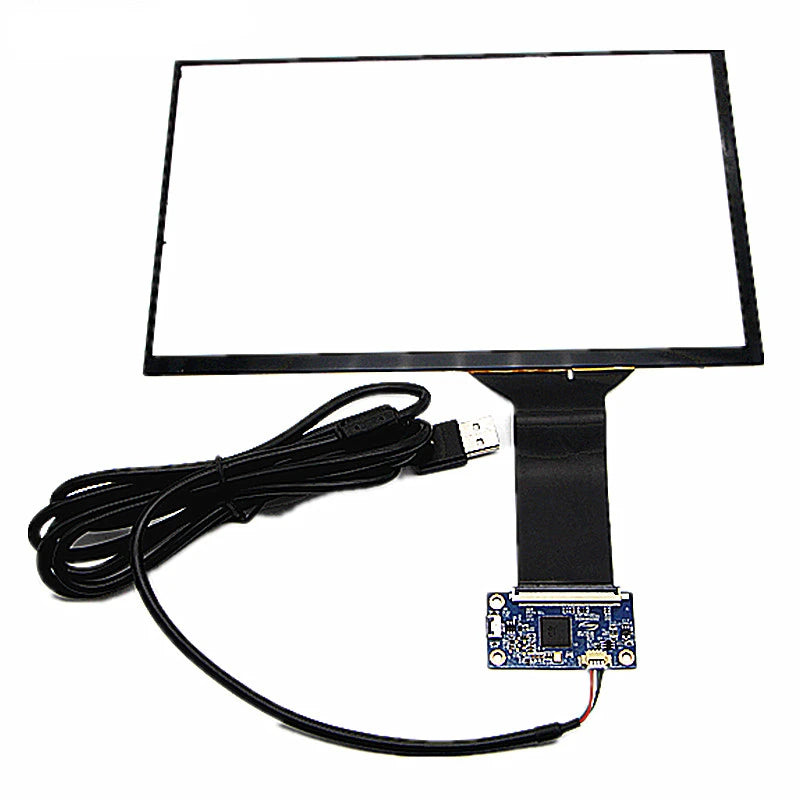 Custom 10.1 Inch 10 Point 16:10 Capacitive Touch Screen Kit Set USB for Raspberry Pi 3 Auto Car Display Android Manufacturer