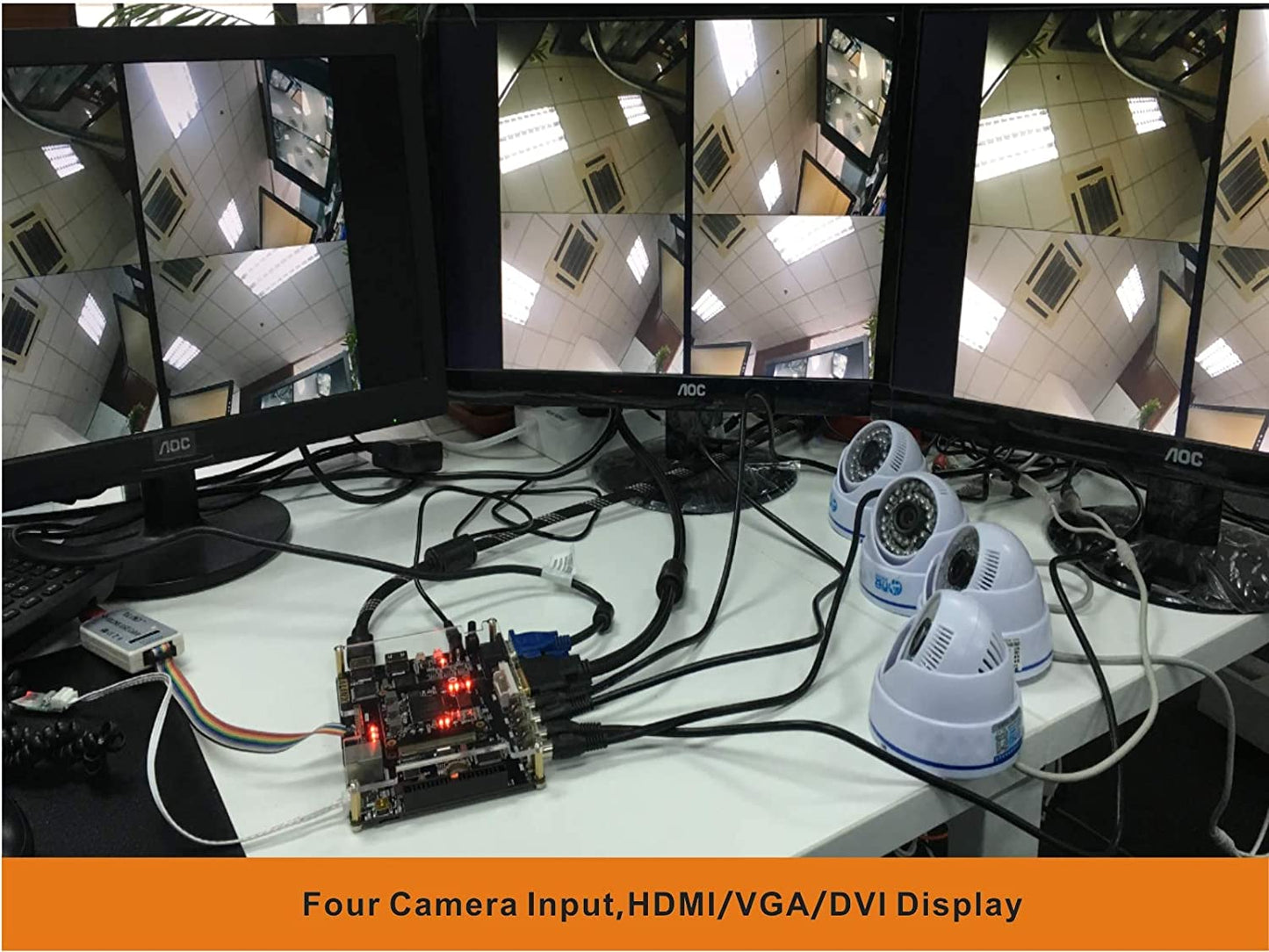 AV4075 Brand Intel ALTERA FPGA Development Board Cyclone IV Video Image Processing Input/Output Custom PCB 8149b pcba