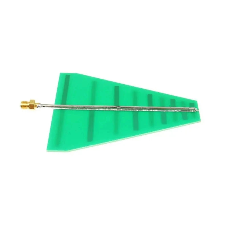 Custom 1.35GHz-9.5GHz 8x10cm UWB Ultra Wideband Log Periodic Antenna 5-6db 15W female modules Manufacturer