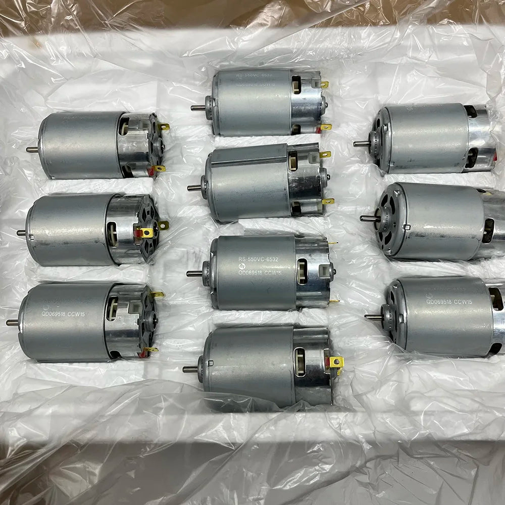Custom RS-550VC-6532 Motor DC 18V 20V 24V High Speed Power with Cooling Fan for Makita Worx Bocsh Cordless Drill Electric Tool Manufacturer