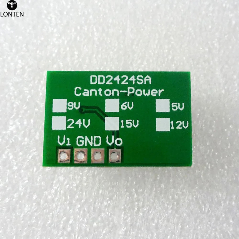 Custom 2424SA_12V 12W DC-DC Converter Boost 2V-12V to 12V Power Supply UPS Module for LED Monitor CCTV PTZ Manufacturer